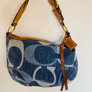 コーチ(COACH)の★正規品★コーチ　デニムバッグ(ハンドバッグ)