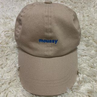 マウジー(moussy)の☆【moussy】 キャップ　ベージュ (キャップ)