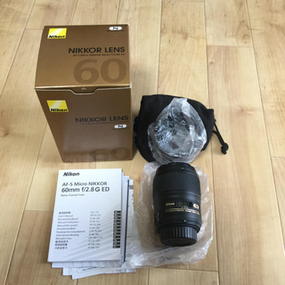 ニコン(Nikon)のNikon 60mm f2.8g(レンズ(単焦点))