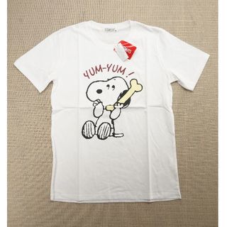 スヌーピー(SNOOPY)のT-0016　スヌーピー　Tシャツ　Mサイズ(Tシャツ/カットソー(半袖/袖なし))