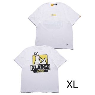 エクストララージ(XLARGE)の送料込XLホワイト FR2 x XLARGE Fxxk Icon Tee2(Tシャツ/カットソー(半袖/袖なし))