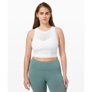 ルルレモン(lululemon)の新品✨ルルレモン♡Reveal Crop Top Lattice Paisley(ヨガ)