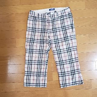 バーバリーブルーレーベル(BURBERRY BLUE LABEL)のBURBERRY　ブルーレーベル　クロップドパンツ(クロップドパンツ)