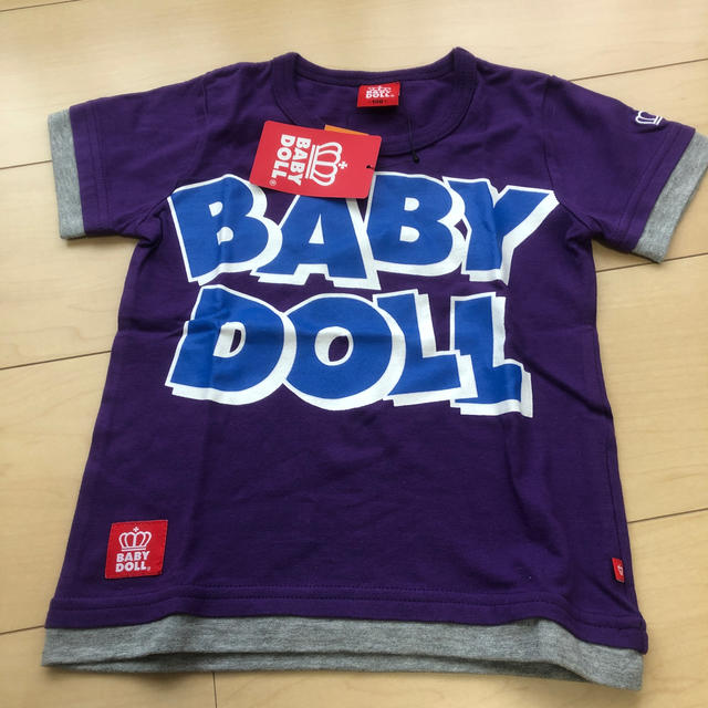 BABYDOLL(ベビードール)のbaby doll Tシャツ　新品未使用　100cm キッズ/ベビー/マタニティのキッズ服男の子用(90cm~)(Tシャツ/カットソー)の商品写真