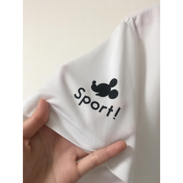 Disney(ディズニー)のバスケ スポーツ 運動 速乾 Tシャツ M ミッキー ディズニー レディース  スポーツ/アウトドアのスポーツ/アウトドア その他(バスケットボール)の商品写真