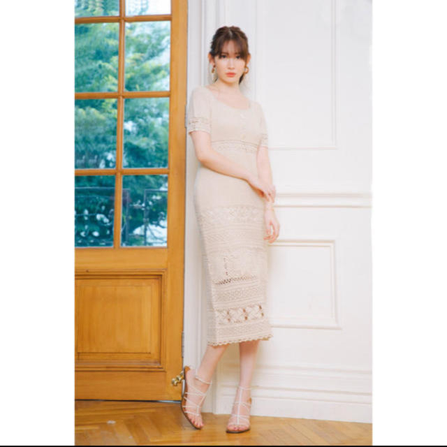 herlipto summer dress sand S