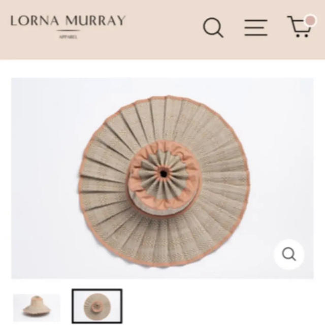 Ron Herman(ロンハーマン)のLORNA MURRAY カプリハットローナマリー レディースの帽子(麦わら帽子/ストローハット)の商品写真