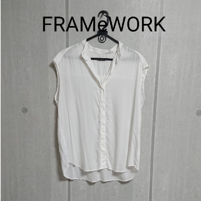 FRAMeWORK(フレームワーク)のフレームワーク フレンチスリーブブラウス トップス レディースのトップス(シャツ/ブラウス(半袖/袖なし))の商品写真