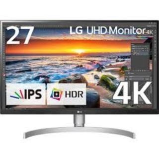 エルジーエレクトロニクス(LG Electronics)のLG 4k モニター　27UK850-W(ディスプレイ)