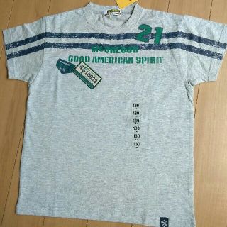 マックレガー(McGREGOR)の新品タグつき　McGREGOR  ワッペン付きカジュアルTシャツ　130(Tシャツ/カットソー)