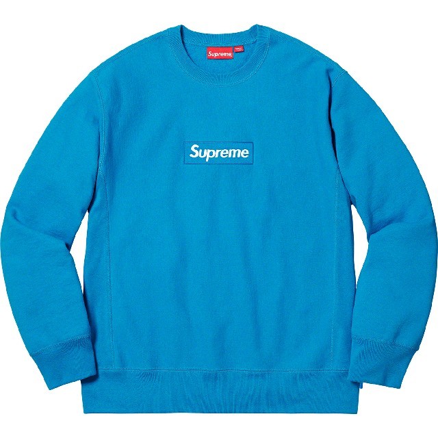 正規品販売! Supreme - Supreme Box Logo Crewneck Mサイズ 18AW