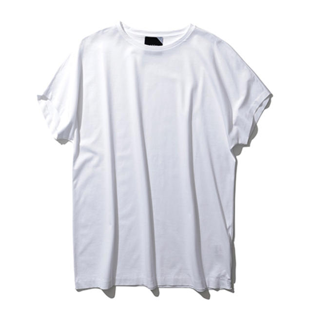 ATON 白 キャップスリーブTシャツ  未使用新品