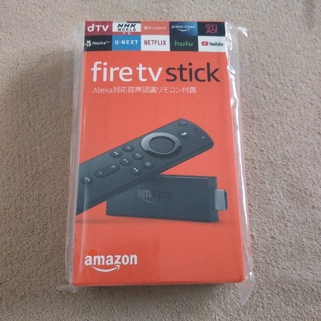 fire tv stick Alexa対応音声認識リモコン付属