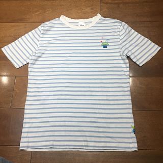 ディズニー(Disney)の新品未使用　Mサイズ　トイストーリー  ボーダー　Tシャツ　ディズニー(Tシャツ/カットソー(半袖/袖なし))