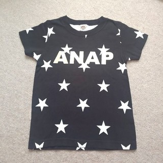アナップキッズ(ANAP Kids)のANAP 半袖Tシャツ  スター柄 110㎝(Tシャツ/カットソー)