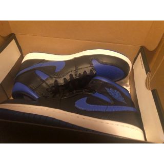 ナイキ(NIKE)のjordan1 mid royal toe(スニーカー)