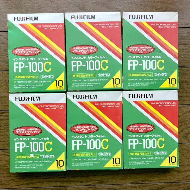 FUJIFILM フォトラマ FP-100C 120 期限切れ未開封６箱 直送商品