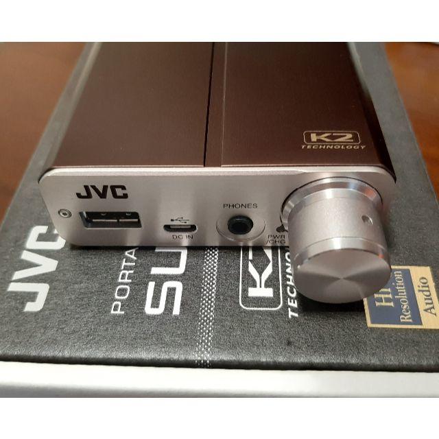 美品 JVC SU-AX7 ポータブルヘッドホンアンプ