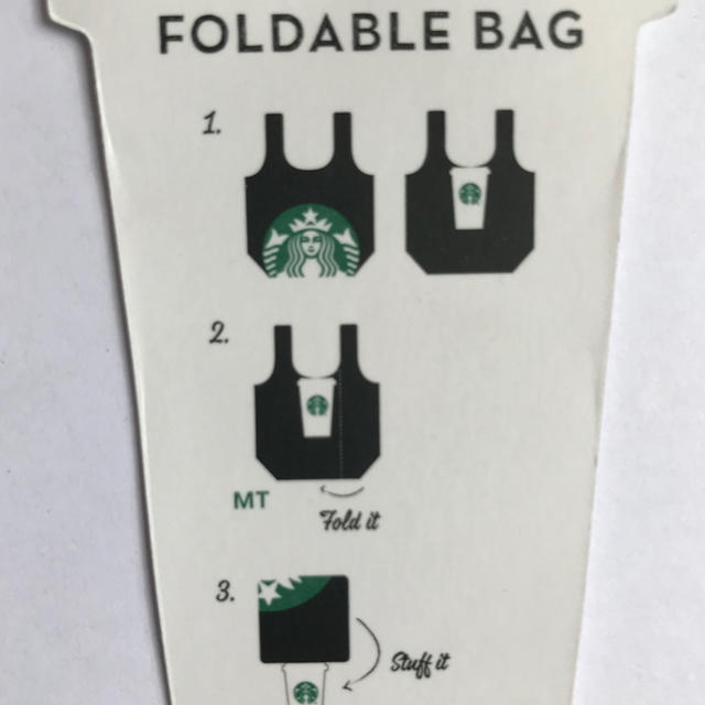 Starbucks Coffee(スターバックスコーヒー)の専用出品 Starbucks eko Foldable Bag スタバエコバッグ レディースのバッグ(エコバッグ)の商品写真