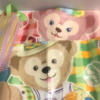 ダッフィー(ダッフィー)のディズニーシー　ダッフィー  シェリーメイ  レジャーシート(キャラクターグッズ)
