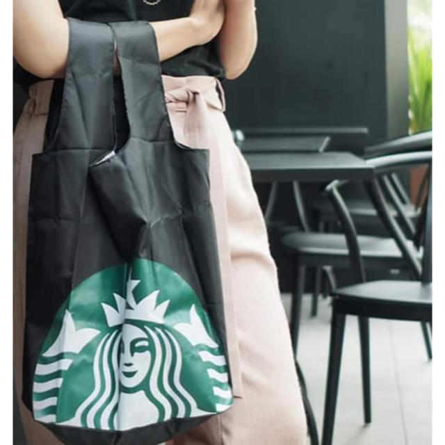 Starbucks Coffee(スターバックスコーヒー)のStarbucks eko Foldable Bag スターバックス エコバッグ メンズのバッグ(エコバッグ)の商品写真