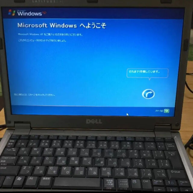 Windows XP DELL ノートパソコン LATITUDE X1