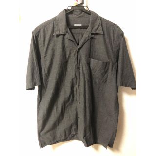 コモリ(COMOLI)のレアアイテム美品　COMOLI 15S/S オープンカラーシャツ (シャツ)