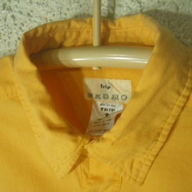 o1112 trip　日本製　プルオーバー　半袖　涼しげ　コットン　シャツ メンズのトップス(シャツ)の商品写真