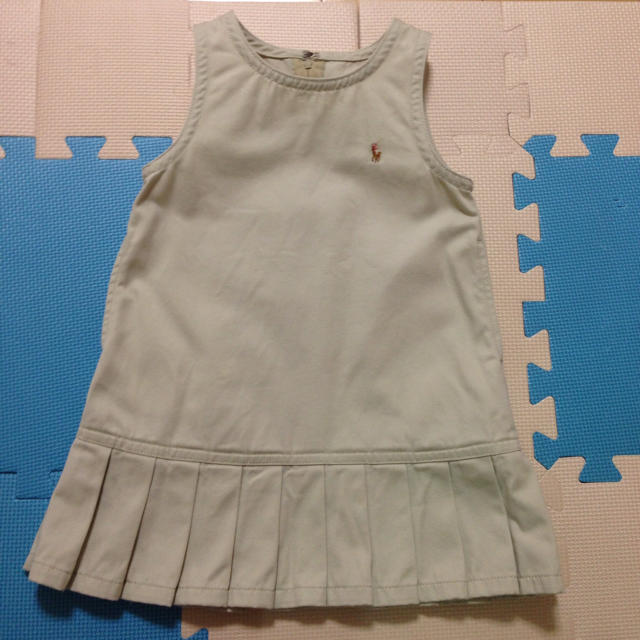 Ralph Lauren(ラルフローレン)のラルフローレン★ジャンパースカート90 キッズ/ベビー/マタニティのキッズ服女の子用(90cm~)(ワンピース)の商品写真