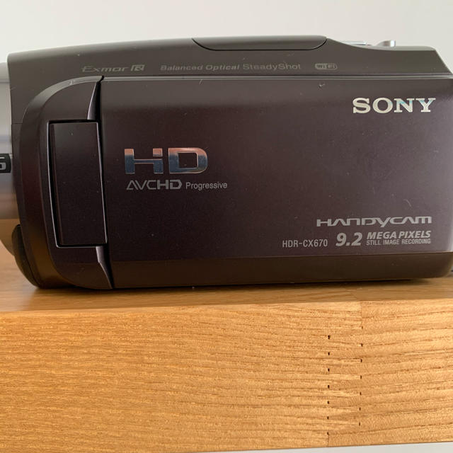 SONY(ソニー)のHDR-CX670 スマホ/家電/カメラのカメラ(ビデオカメラ)の商品写真