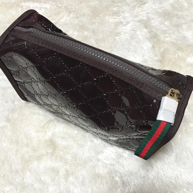 Gucci - グッチ♡未使用ビニールポーチの通販 by amin foppish shop