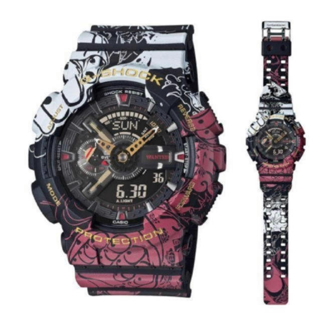 ワンピース　G-SHOCK コラボ　ONE PIECE g ショック　限定