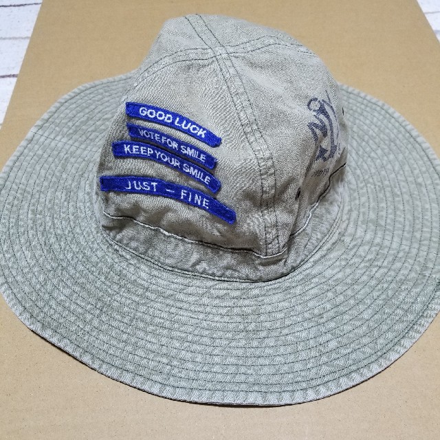 DENIM DUNGAREE(デニムダンガリー)のデニム&ダンガリー　ママサイズ　58  帽子 レディースの帽子(ハット)の商品写真