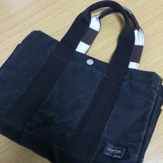 ポーター(PORTER)のPORTER  ハンドバッグ  ブラック(ハンドバッグ)