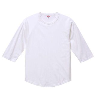 海ママ様用 Tシャツ7分袖 ホワイト S ラグラン 厚手 5.6oz(Tシャツ(長袖/七分))