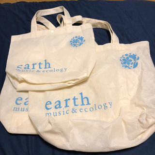 アースミュージックアンドエコロジー(earth music & ecology)のearth　エコバッグ　ショップバック(エコバッグ)