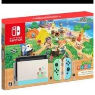 ニンテンドウ(任天堂)のあつまれどうぶつの森　Switch 新品未開封(家庭用ゲーム機本体)