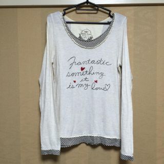 アンティローザ(Auntie Rosa)のアンティローザ/レイヤード風ロンT/春物(Tシャツ(長袖/七分))