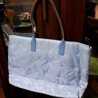 クレージュ(Courreges)のcourreges水色トートバッグ専用(トートバッグ)