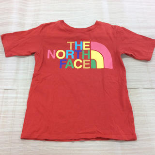 ザノースフェイス(THE NORTH FACE)のTHENORTHFACE 130cm Tシャツ オレンジ 02MN0726070(Tシャツ/カットソー)