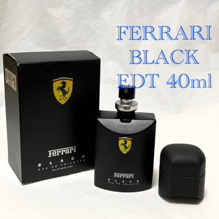 フェラーリ(Ferrari)のFERRARI BLACK フェラーリ ブラック オードトワレ 40ml 香水(香水(男性用))