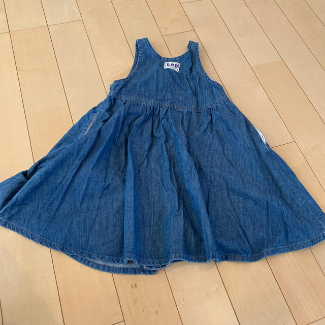 Lee(リー)のLee ジャンバースカート 120 キッズ/ベビー/マタニティのキッズ服女の子用(90cm~)(ワンピース)の商品写真