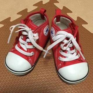 コンバース(CONVERSE)の13センチコンバース赤(スニーカー)