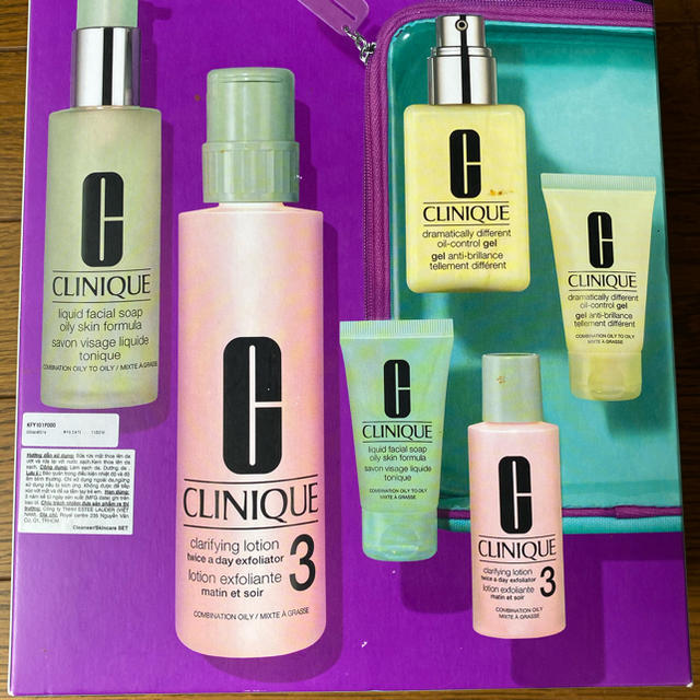 CLINIQUE 洗顔・化粧水・美容液 6点セット