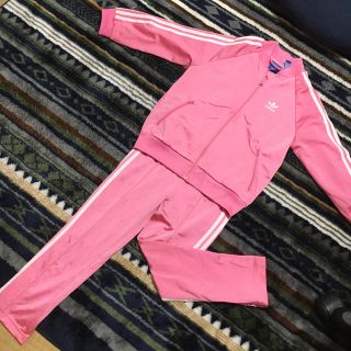 アディダス(adidas)のアディダス  ジャージ上下セット　ピンク　女の子　120(その他)