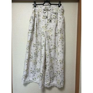 アクシーズファム(axes femme)の＊うさこ＊さま専用 花柄ガウチョ (カジュアルパンツ)