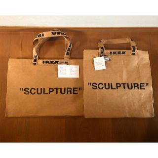 オフホワイト(OFF-WHITE)のIKEA ヴァージルアブロー 限定 コラボ バック セット (トートバッグ)