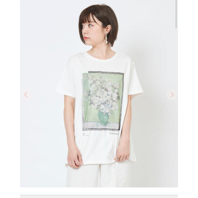 ゴッホプリントTシャツ