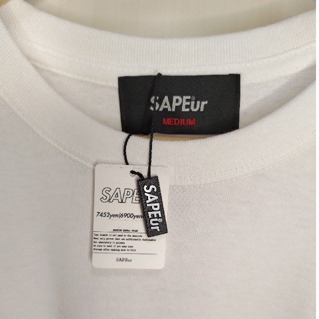 SAPEur Washington Tee White M 2