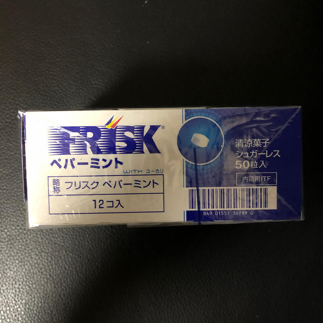 Kracie(クラシエ)のFRISK ペパーミント ユーカリ　12個セット コスメ/美容のオーラルケア(口臭防止/エチケット用品)の商品写真